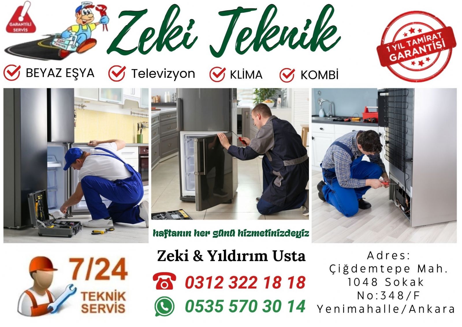 Şentepe Buzdolabı Servisi