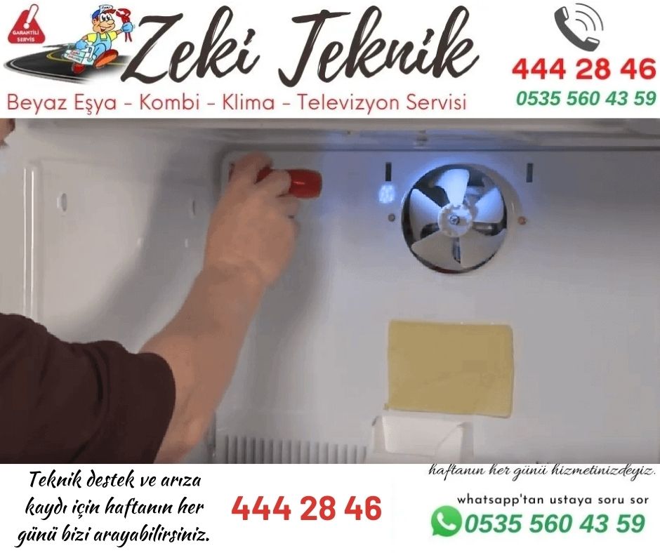 Buzdolabı Fan Motoruna Elektrik Gelmiyor