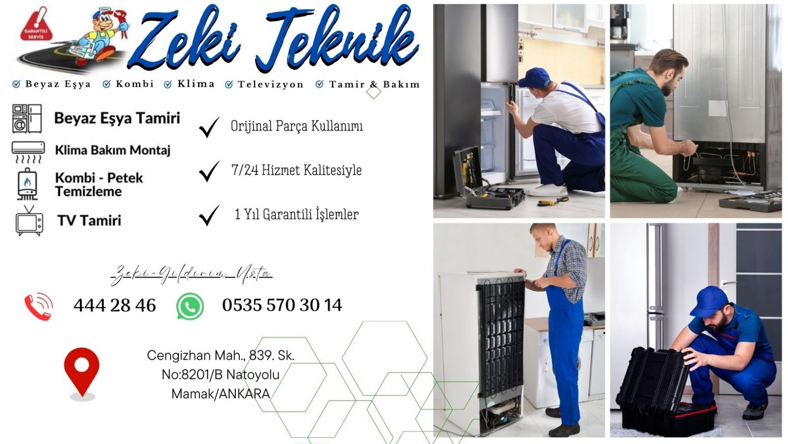 Natoyolu Buzdolabı Servisi