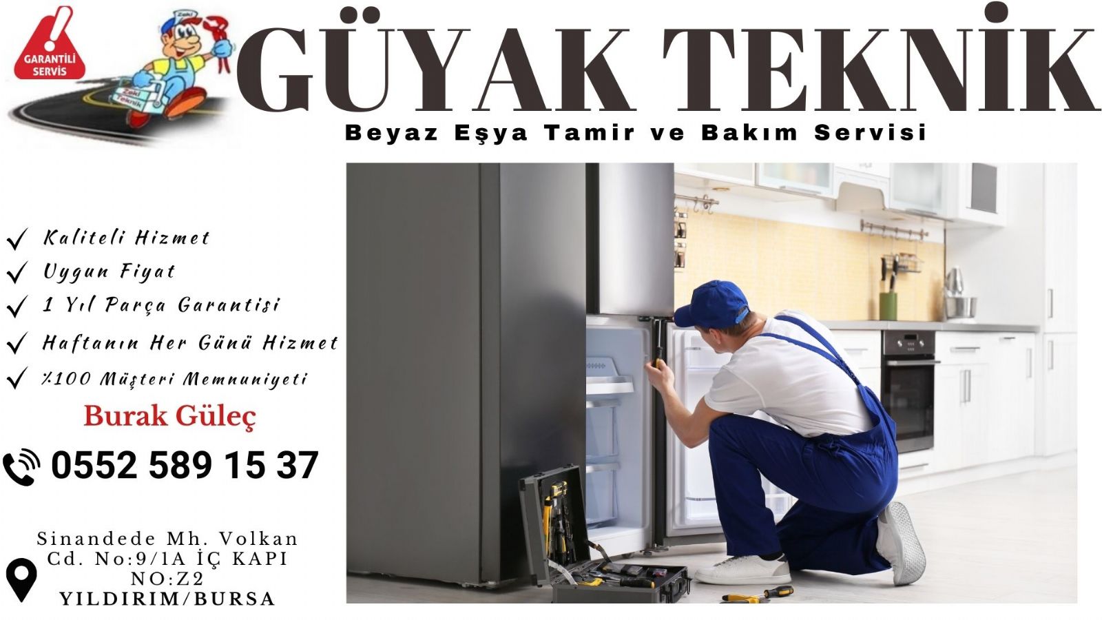 bursa-üçevler-buzdolabı-servisi
